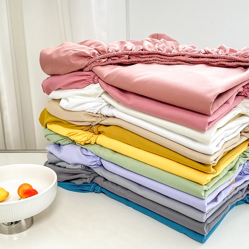Bed Sheet Microfiber - ملاءات سرير مزدوجة مرنة من الألياف