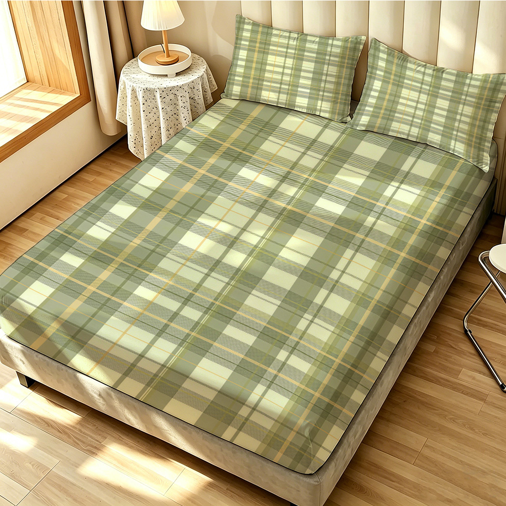 Bed Sheet Microfiber - طقم أغطية سرير 90 جرام مكون