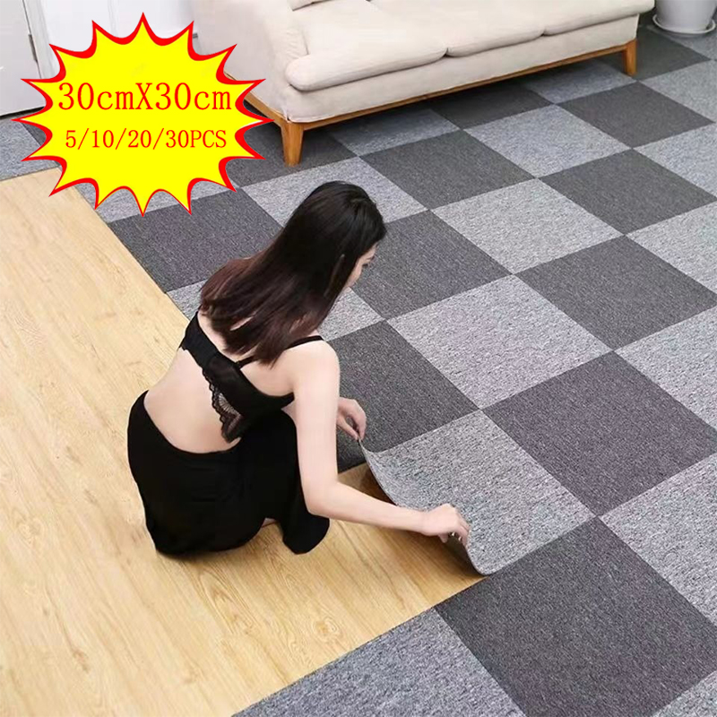 Home Textiles Rug - 30X30cm ذاتية اللصق المضادة للانزلاق الربط