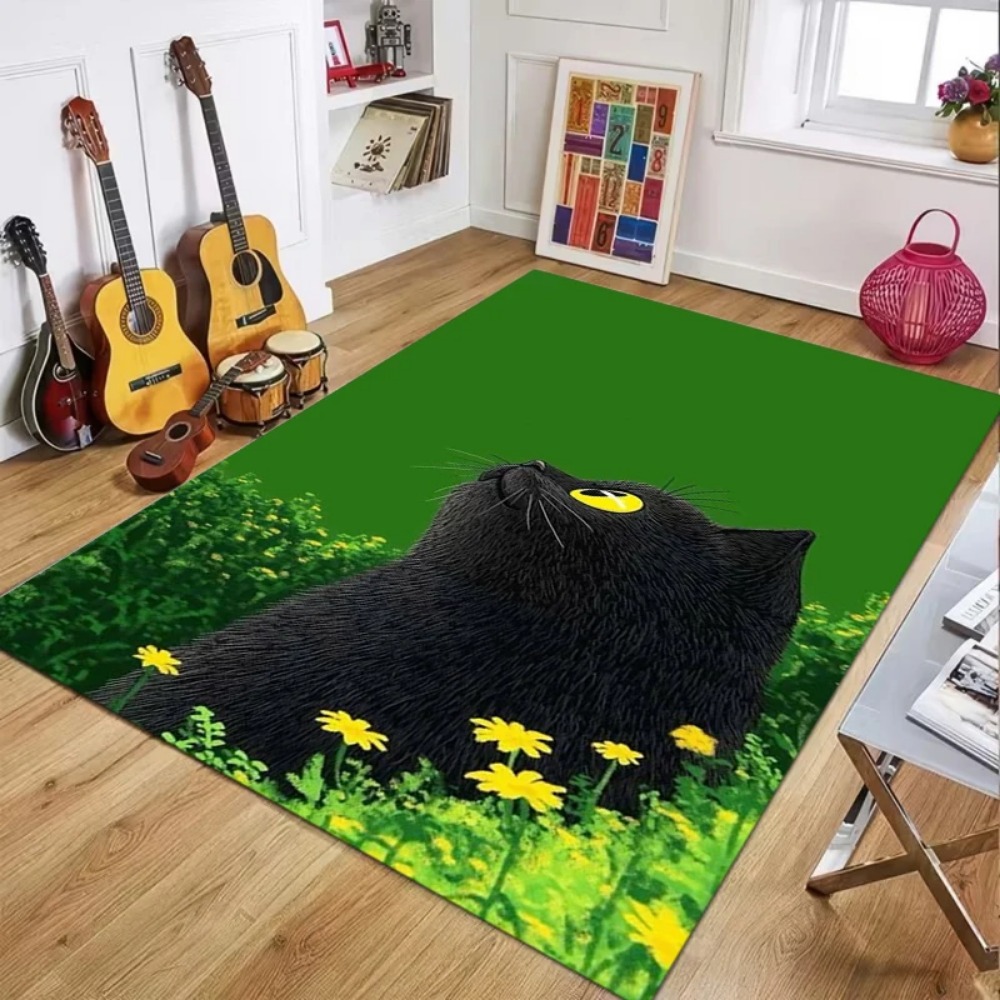 Home Textiles Rug - سجادة أرضية غير قابلة للانزلاق بتصميم