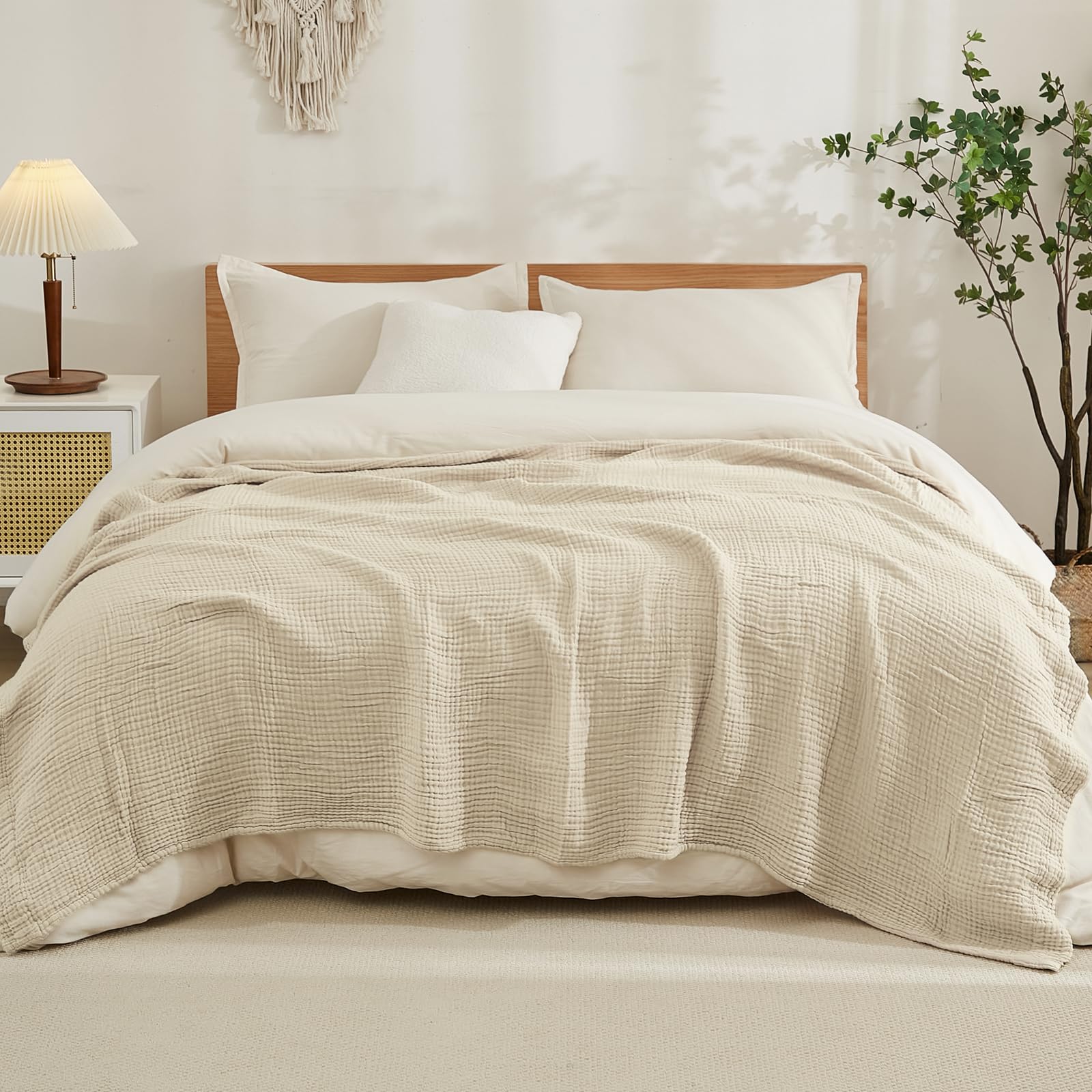 بطانية قطن 100% للسرير، بطانيا - مراجعة Wool Blanket Herringbone وسعره