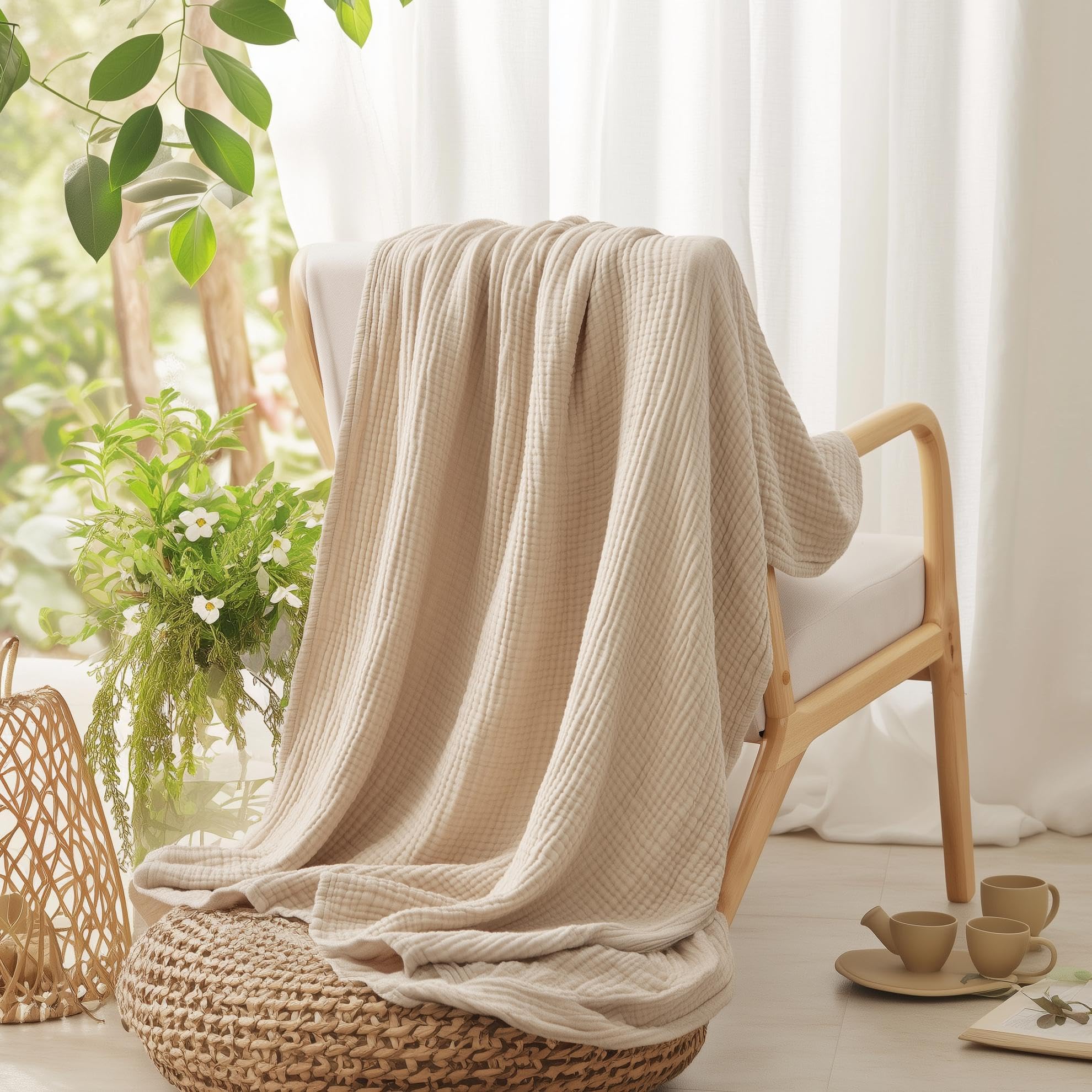 بطانية قطن 100% للسرير، بطانيا - مراجعة Wool Blanket Herringbone وسعره