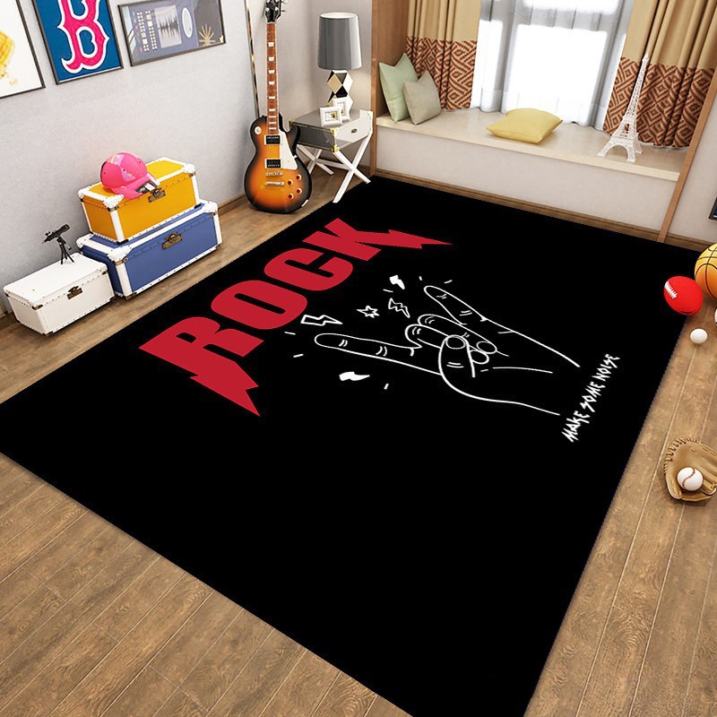 سجادة روك آند رول هارد روك ريب - مراجعة Home Textiles Rug وسعره