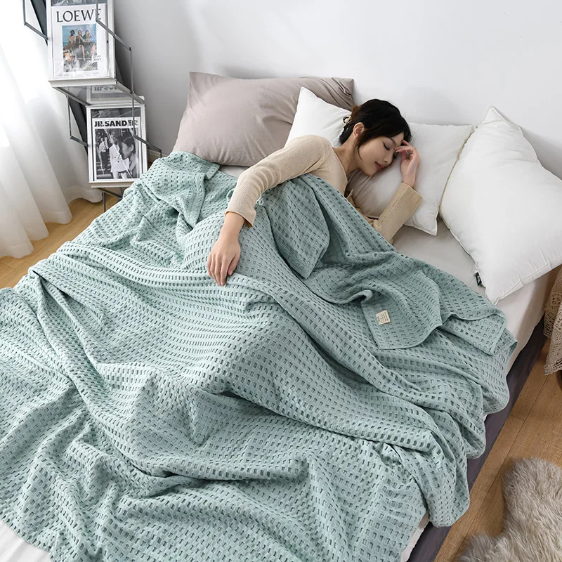 بطانية حرارية منسوجة من القطن  - مراجعة Wool Blanket Herringbone وسعره
