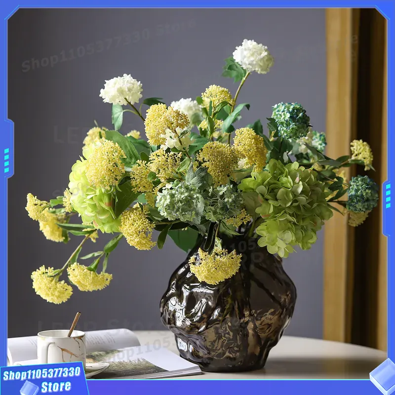 مزهرية كبيرة على طراز وابي ساب - مراجعة Home Textiles And Furnishing وسعره