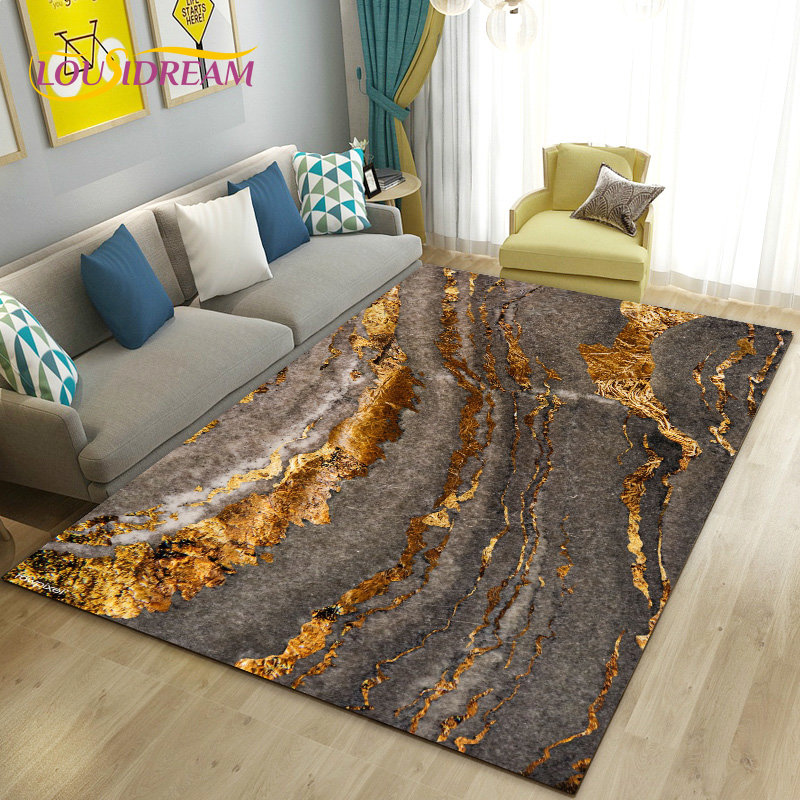 الشمال الأسود الذهب الأزرق الر - مراجعة Home Textiles Rug وسعره