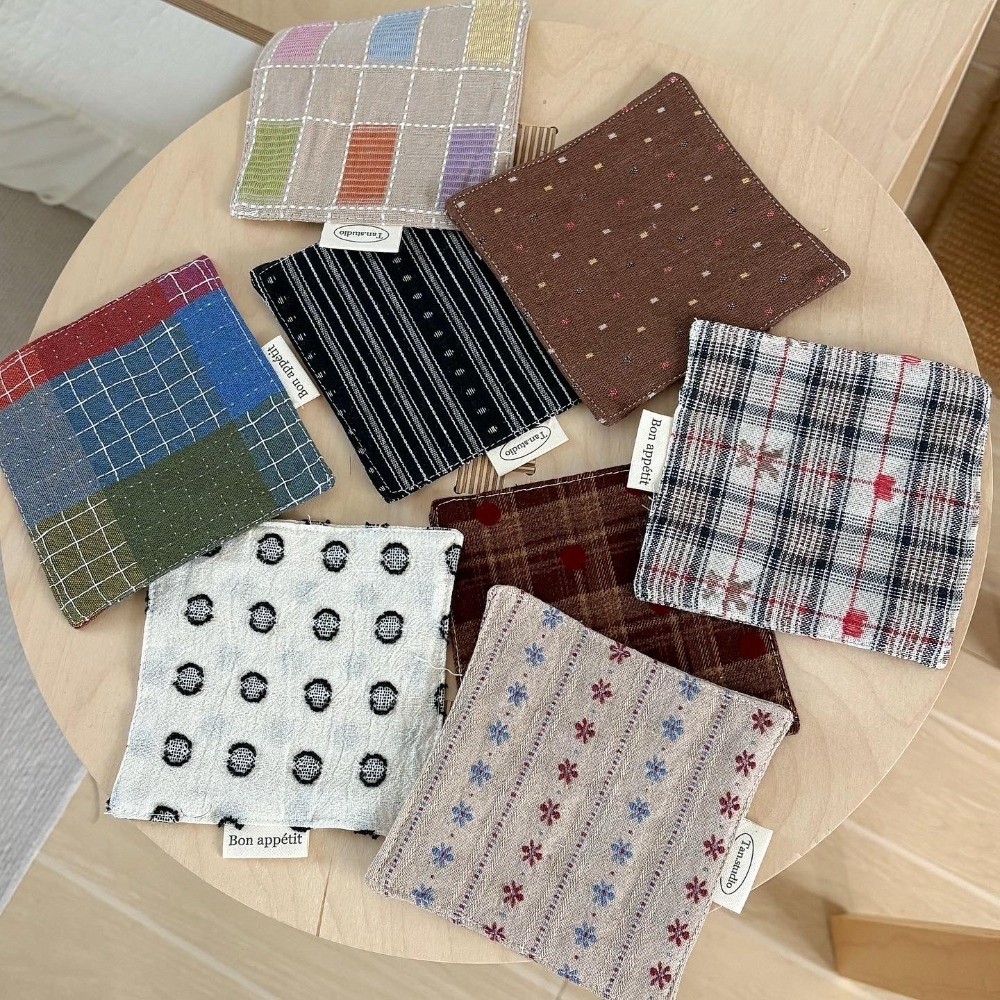 حصيرة أكواب مائية ملونة جديدة، - مراجعة Home Textiles Discount وسعره