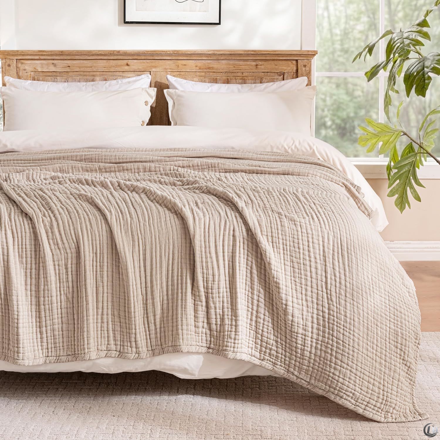 بطانية قطنية 100% من الموسلين، - مراجعة Wool Blanket Herringbone وسعره