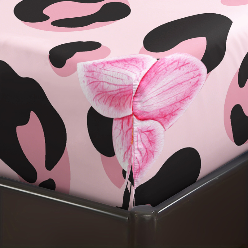 طقم أغطية سرير من 3 قطع بنقشة  - مراجعة Bed Sheet Microfiber وسعره