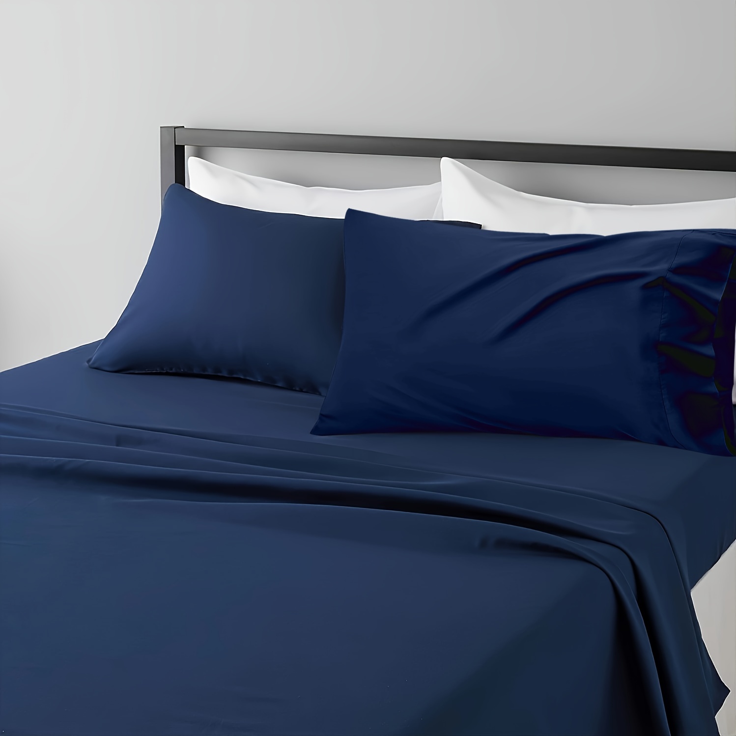 مجموعة ملاءات قابلة للتنفس ومل - مراجعة Bed Sheet Microfiber وسعره
