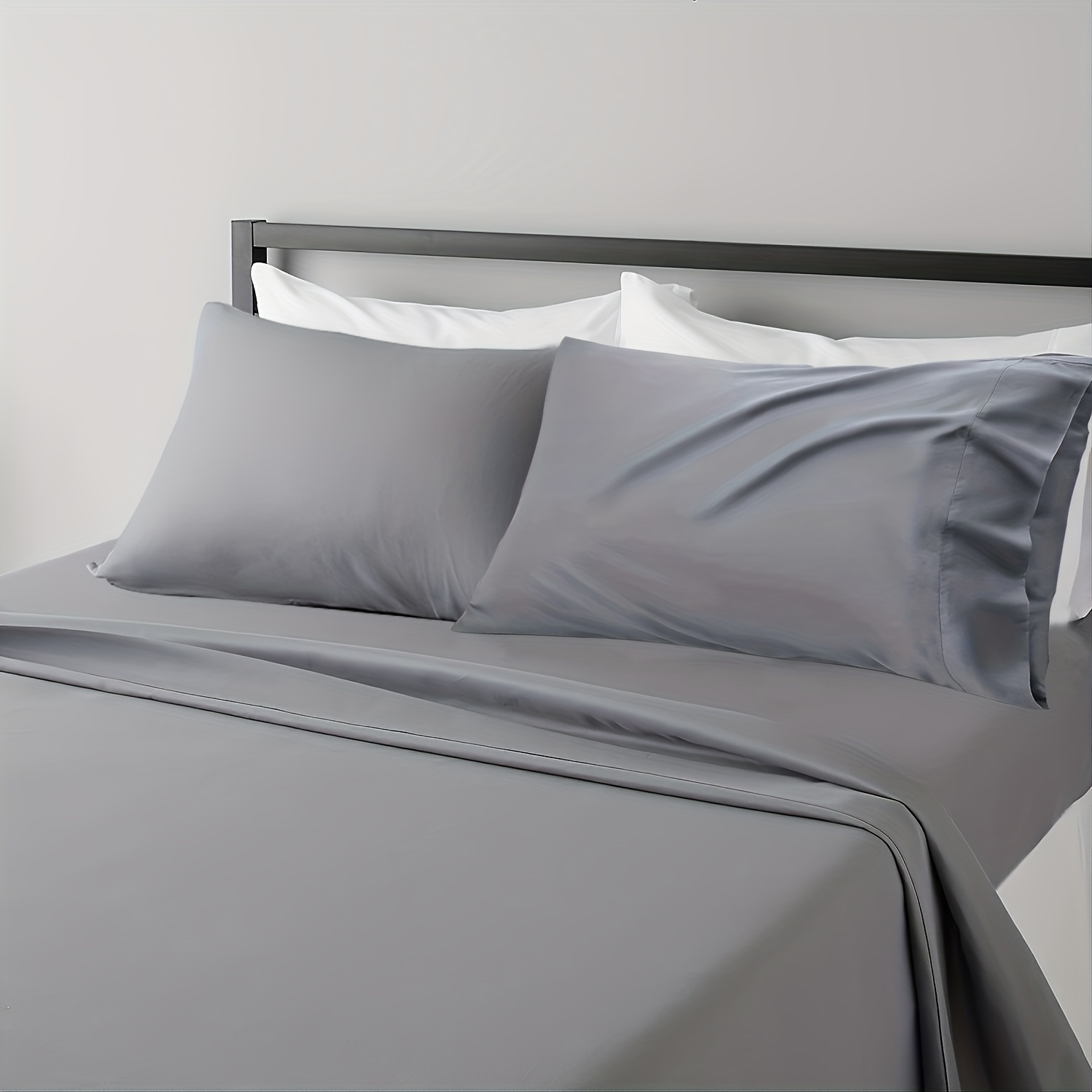 مجموعة ملاءات قابلة للتنفس ومل - مراجعة Bed Sheet Microfiber وسعره