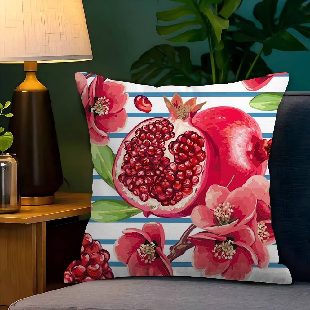 غطاء وسادة بتصميم الرمان، هداي - مراجعة Home Textiles And Furnishing وسعره