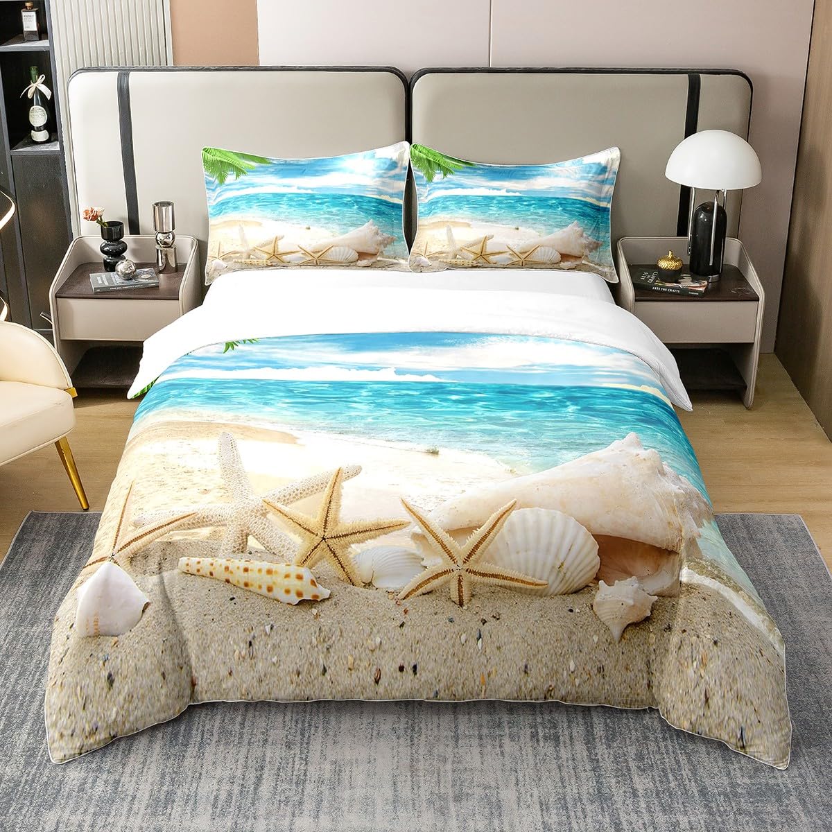 غطاء لحاف الشاطئ، أغطية لحاف س - مراجعة Bed Sheet Microfiber وسعره