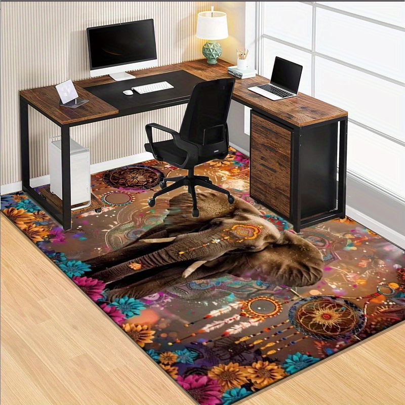 سجادة ماندالا الفيل: نمط الأزه - مراجعة Home Textiles Rug وسعره