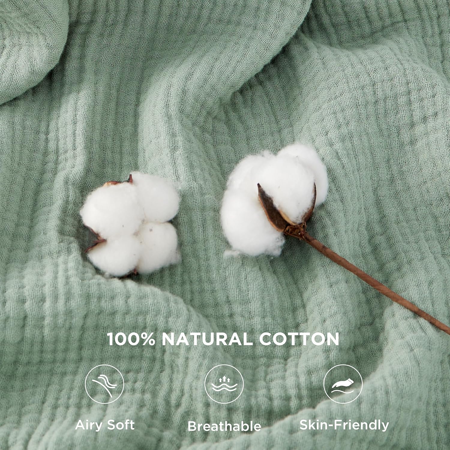 100% القطن الشاش بطانية طوي قم - مراجعة Wool Blanket Herringbone وسعره