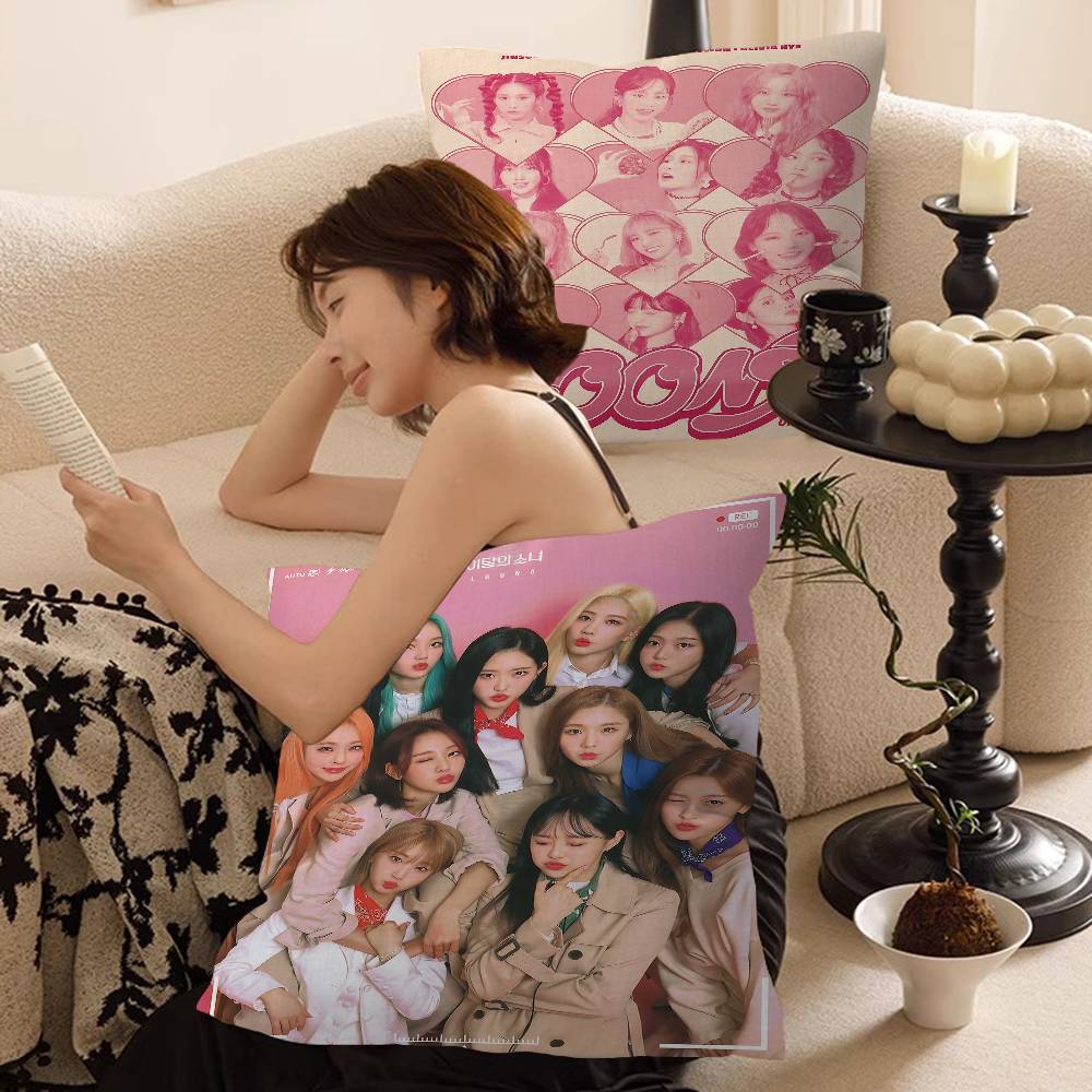 غطاء وسادة كيبوب لفرقة L-Loona - مراجعة Home Textiles And Furnishing وسعره