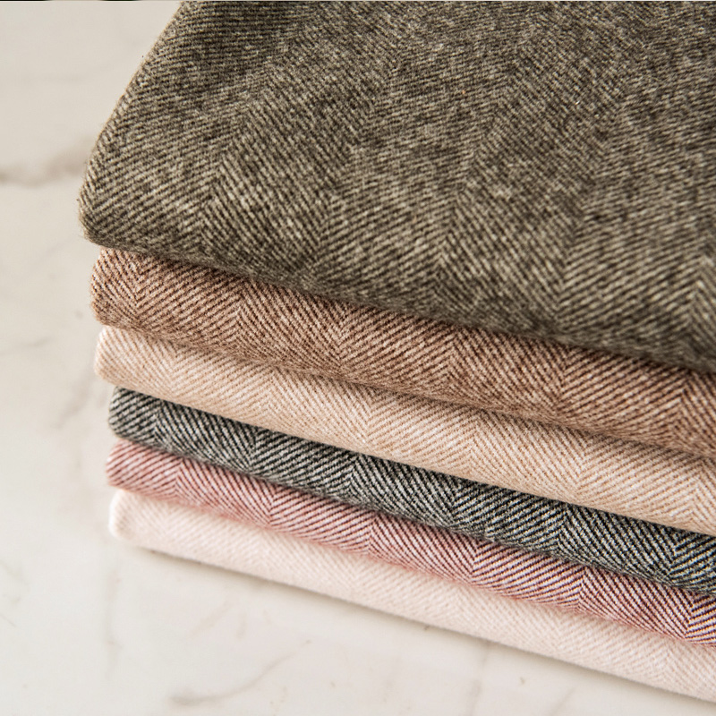 متعرجة الصوف القماش النسيج ، D - مراجعة Wool Blanket Herringbone وسعره