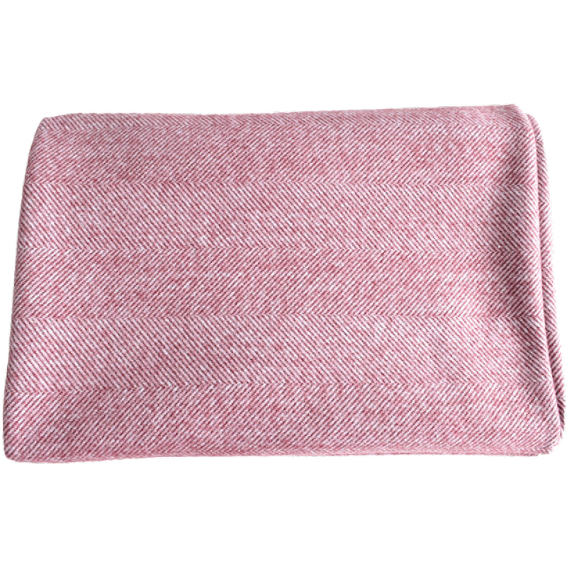 متعرجة الصوف القماش النسيج ، D - مراجعة Wool Blanket Herringbone وسعره