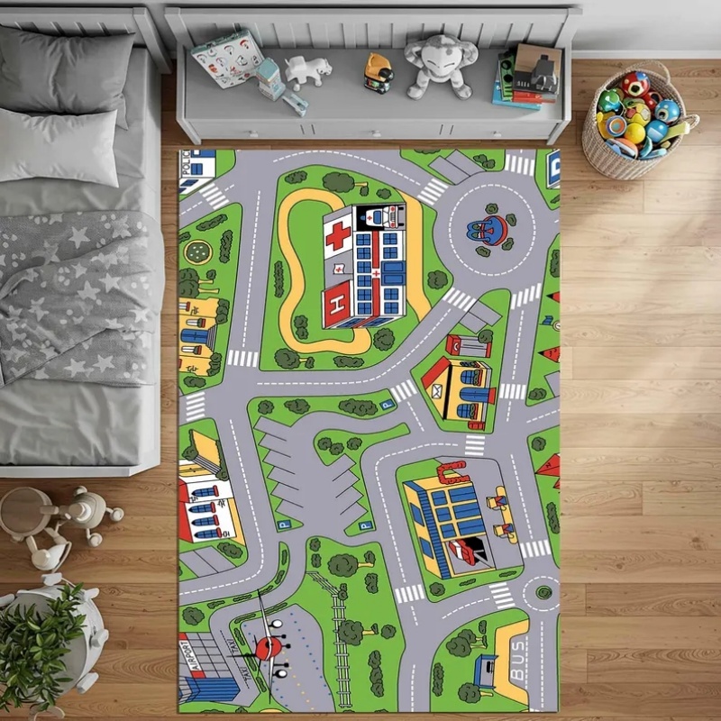 سجادة لعب تعليمية للأطفال بتصم - مراجعة Home Textiles Rug وسعره