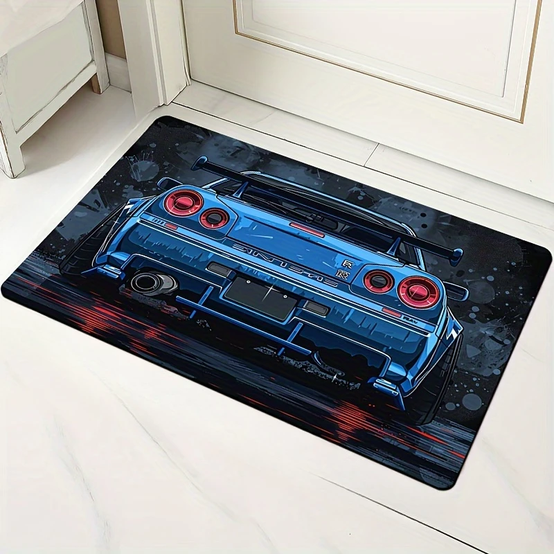 ممسحة بتصميم سيارة رياضية رائع - مراجعة Home Textiles Rug وسعره
