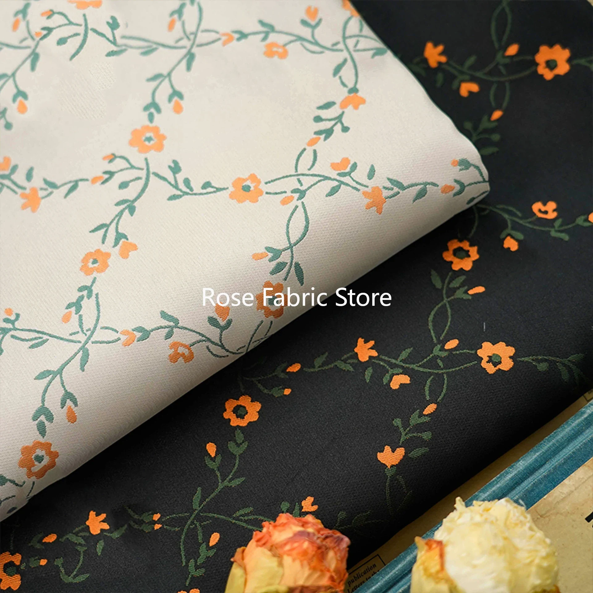1 متر زهرة صغيرة الغزل مصبوغ ا - مراجعة Home Fashion Textiles وسعره
